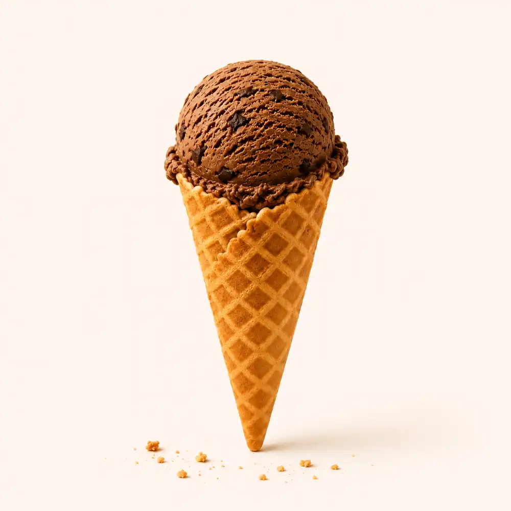 cono dulce con helado y migajas v2 cono dulce con helado y migajas v2